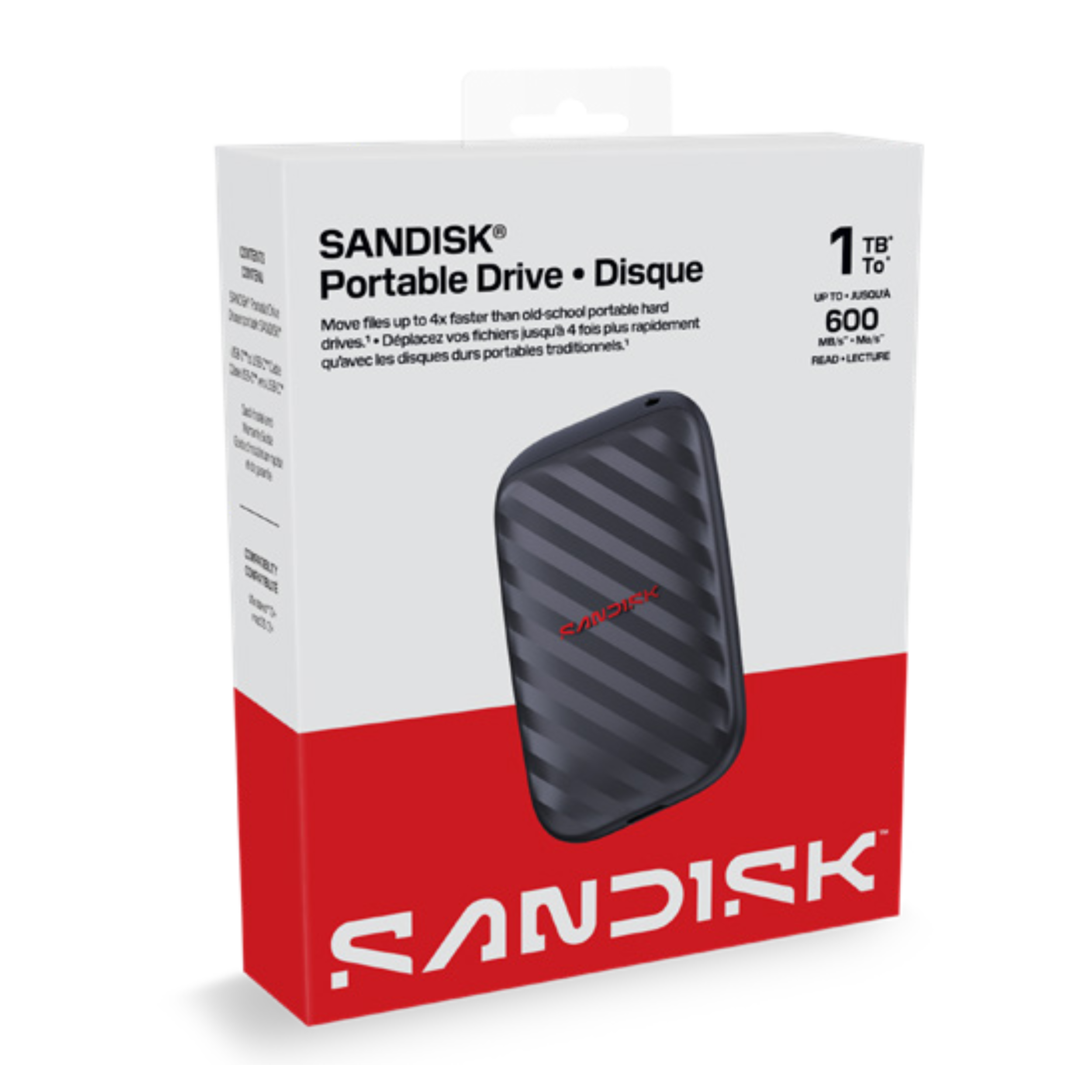 SANDISK® Portable Drive E10 (1TB)-Data Storage-futuromic